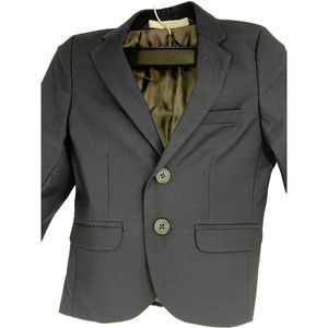 Boys Youth Size 2 Blazer Suit Coat Navy New Nordstrom 1608 Special Event